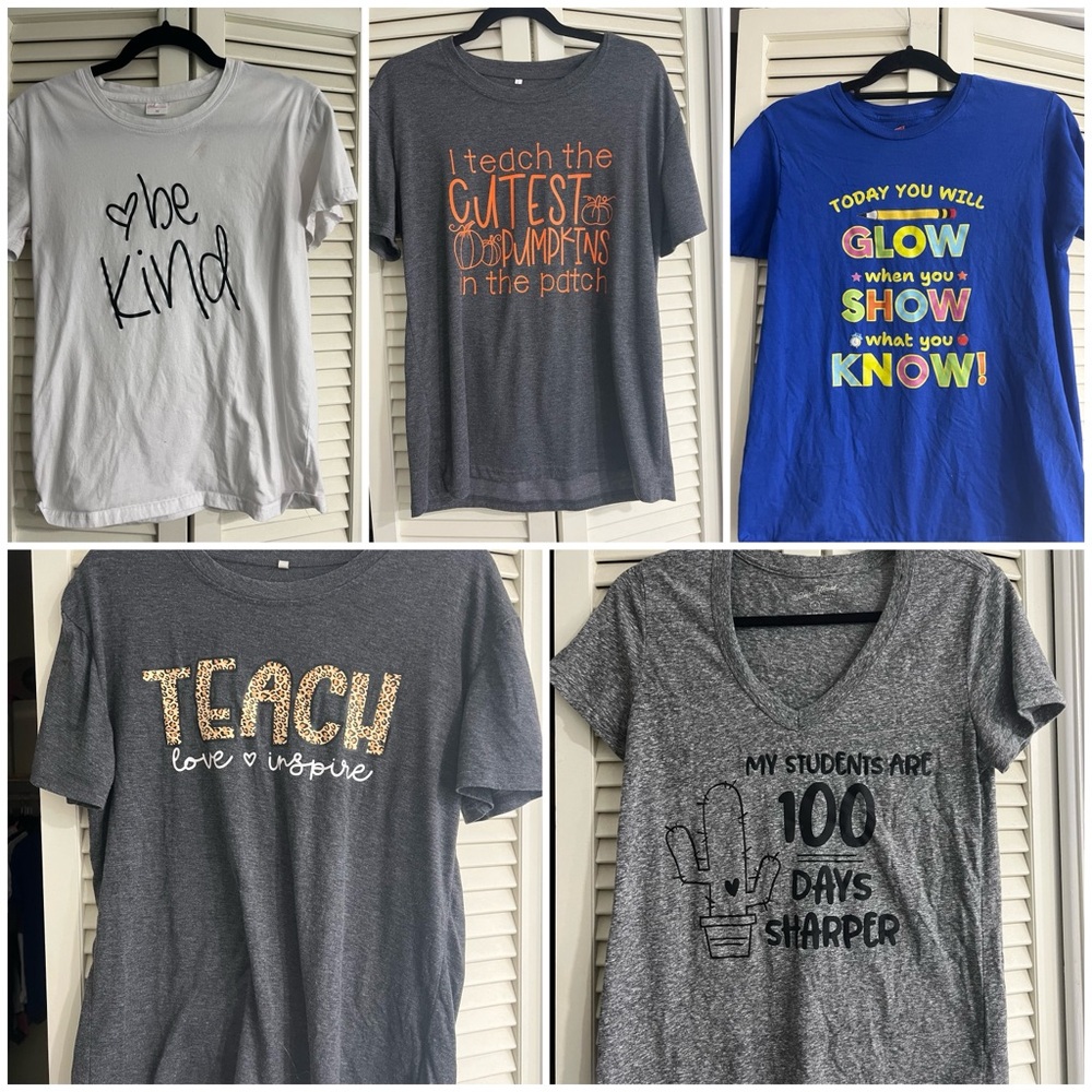 Bundle of Teacher Shirts